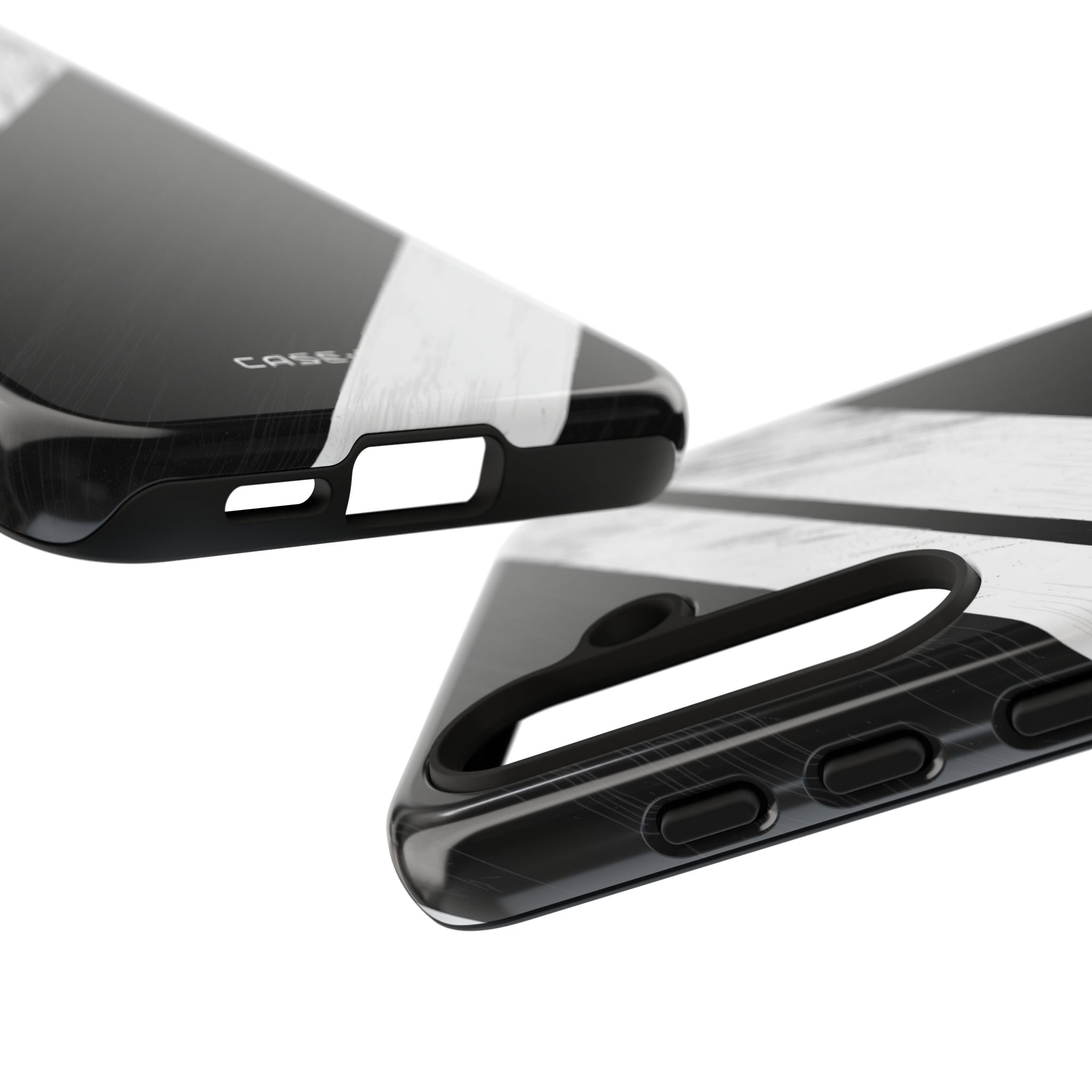 Distressed Stripe Motion Samsung S24 Case - Tough