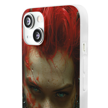 Red Spike Gaze iPhone 13 - Soft