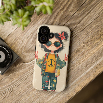 Groovy Child Laughs - iPhone Case