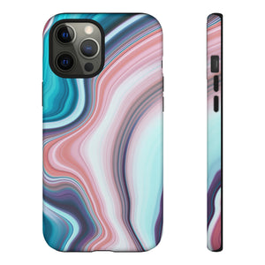 Pink Swirls - Protective Phone Case