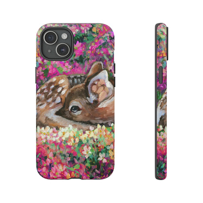 Oil painting - Young Deer - Protective Phone Case