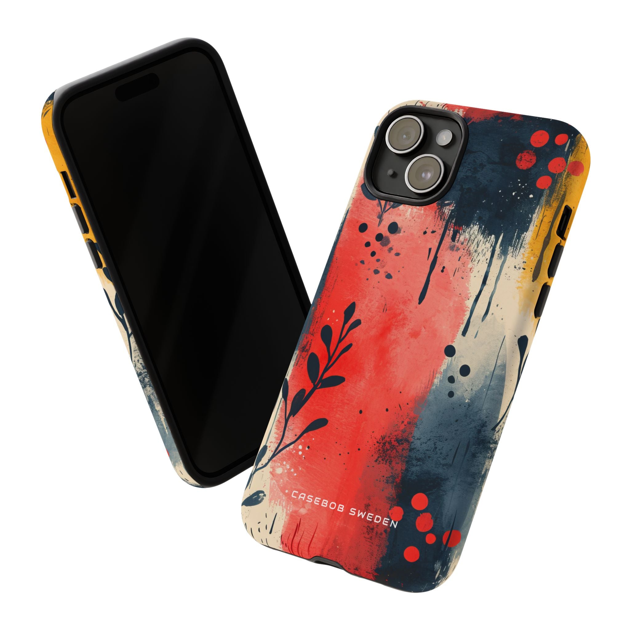 Vibrant Floral Energy iPhone 15 - Tough Phone Case