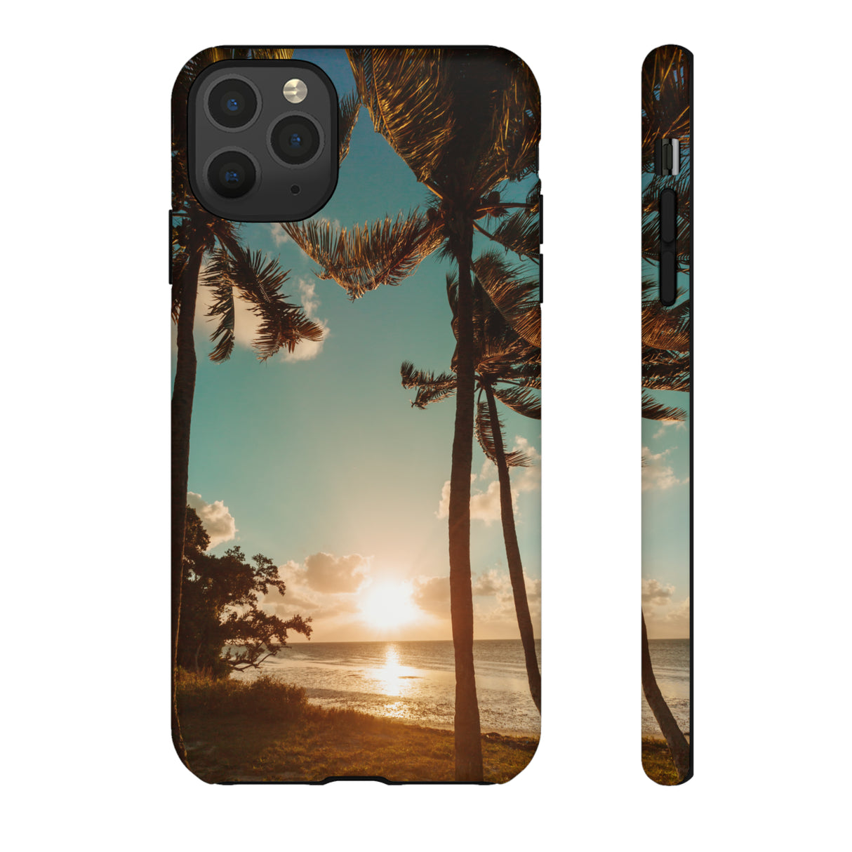 Sundown Palmtrees - Protective Phone Case