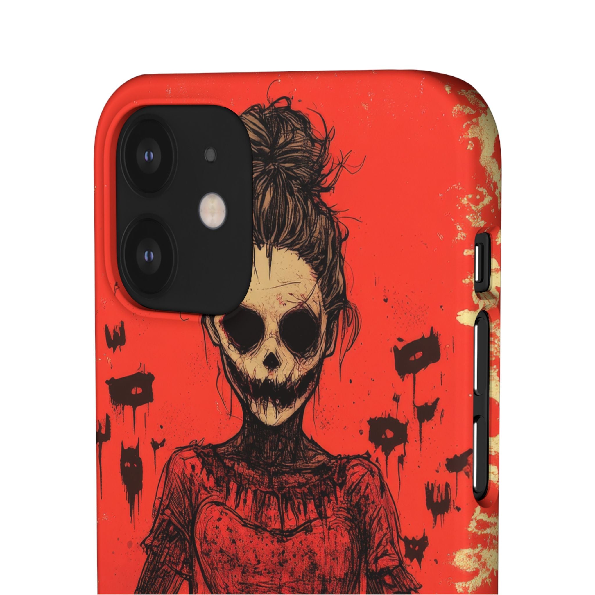 Haunting Scarlet Descent iPhone 12 - Slim Phone Case