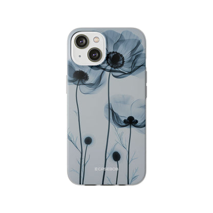 Tranquil Poppy Bloom | Flexible Phone Case for iPhone