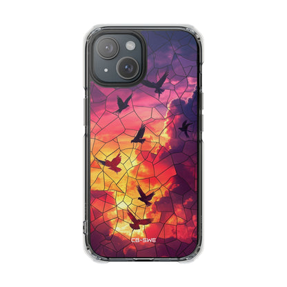 Soaring Birds Illuminate iPhone Case - Impact
