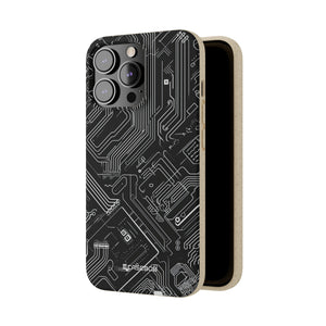 Cyber Circuitry Art | Biodegradable Phone Case