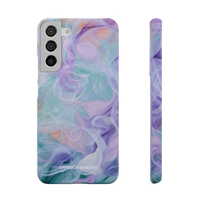 Purple Peach Whirl - Slim Samsung S22 Phone Case