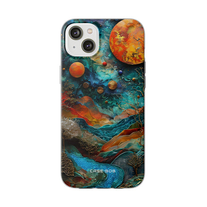 Celestial Ember iPhone 14 Plus Case - Soft