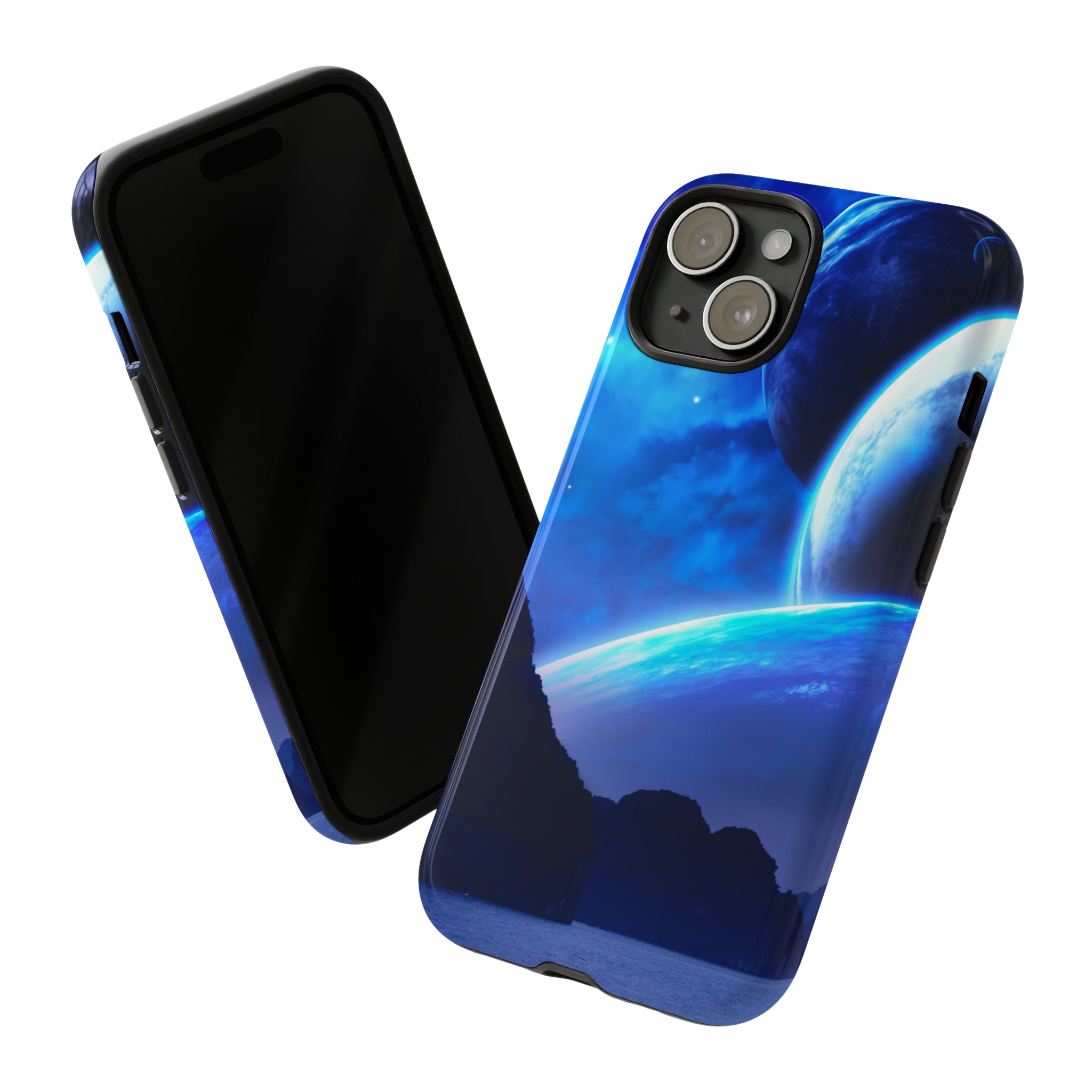 Fantasy Planet Nebula - Protective Phone Case