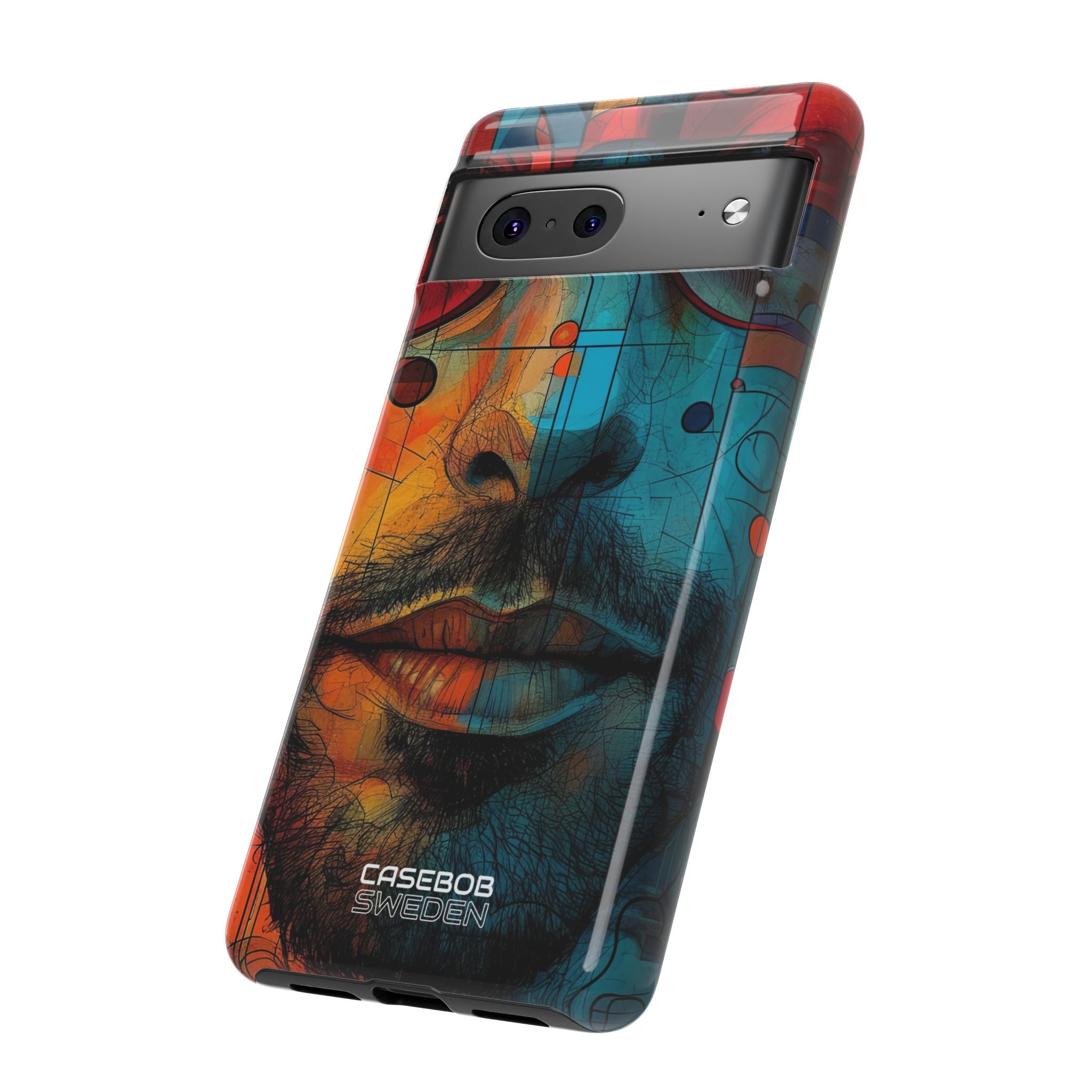 Cubist Glasses Face Google Pixel 7 - Tough