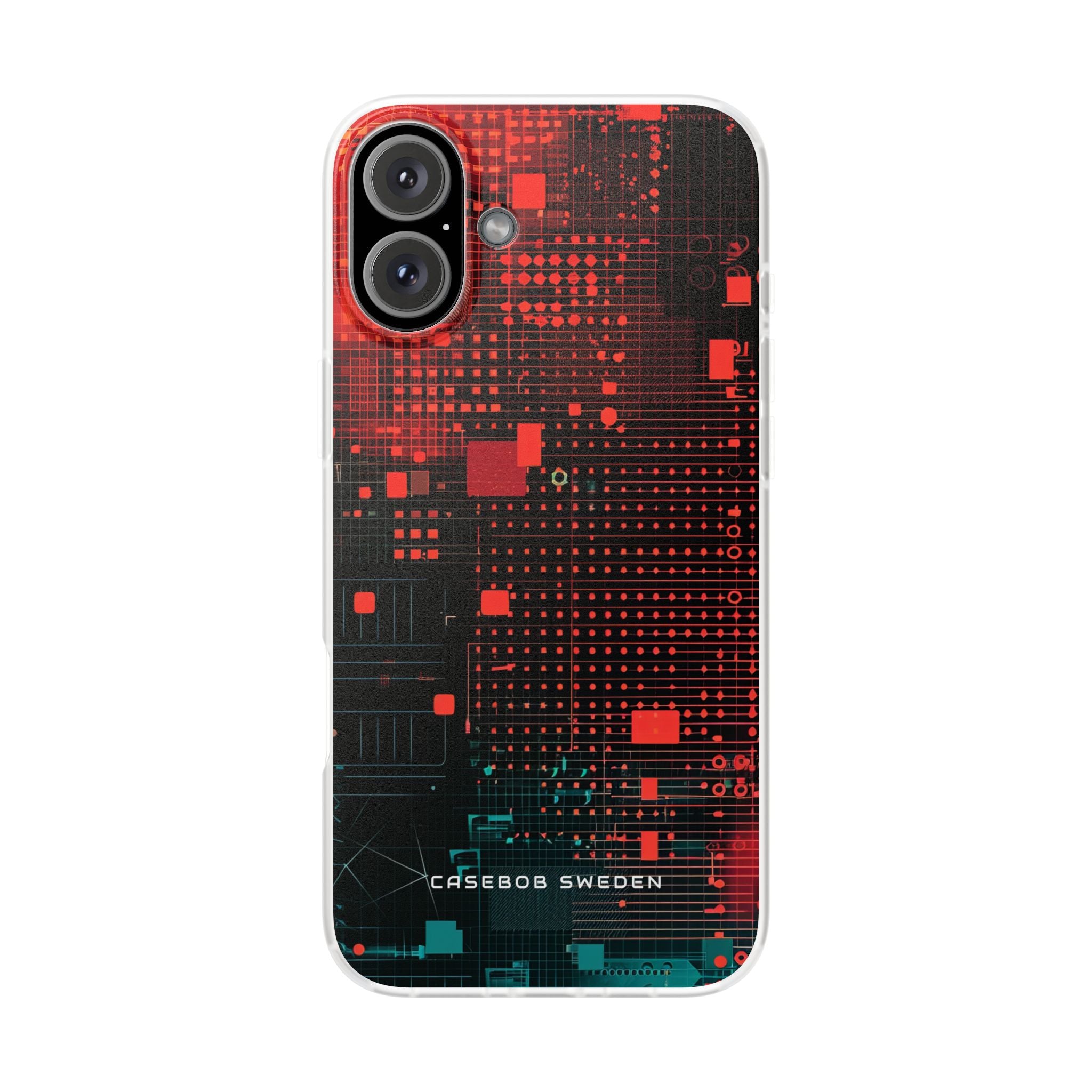 Gradient CyberFlux iPhone 16 - Flexi Phone Case