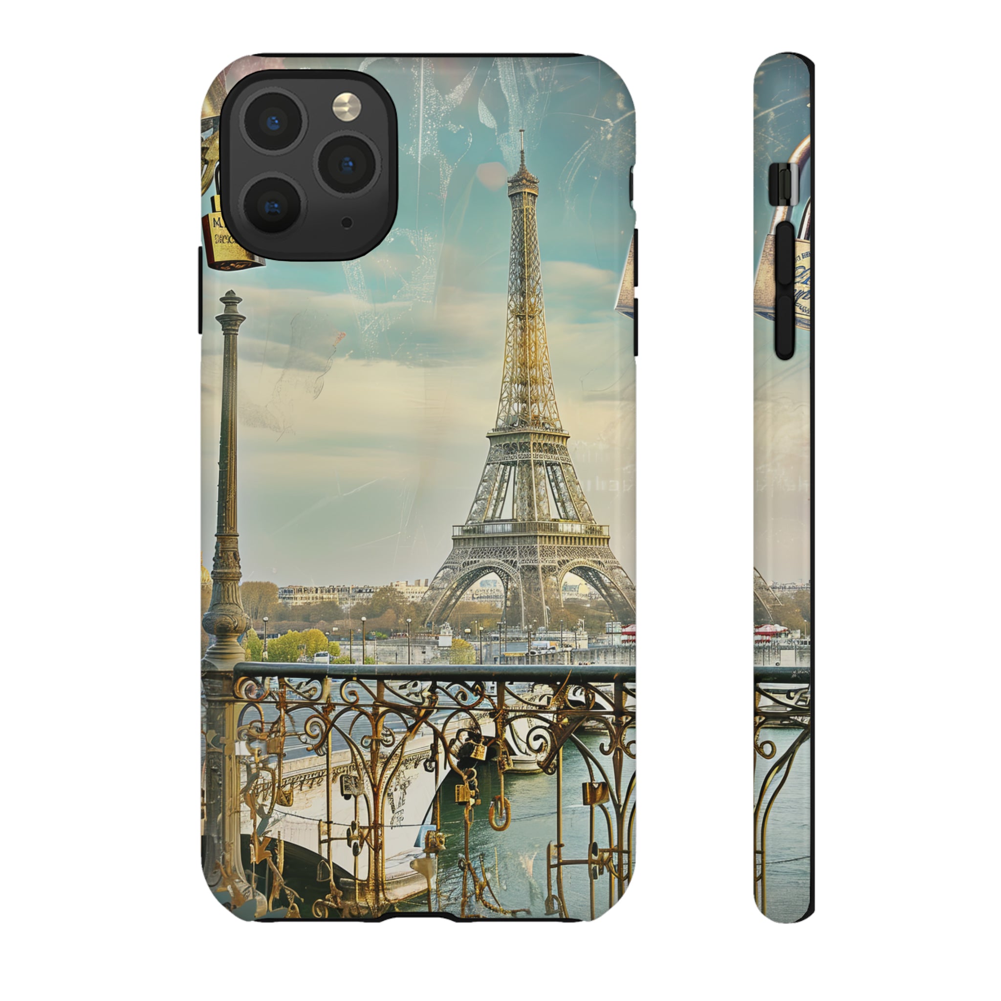 Parisian Love Landmarks - Protective Phone Case