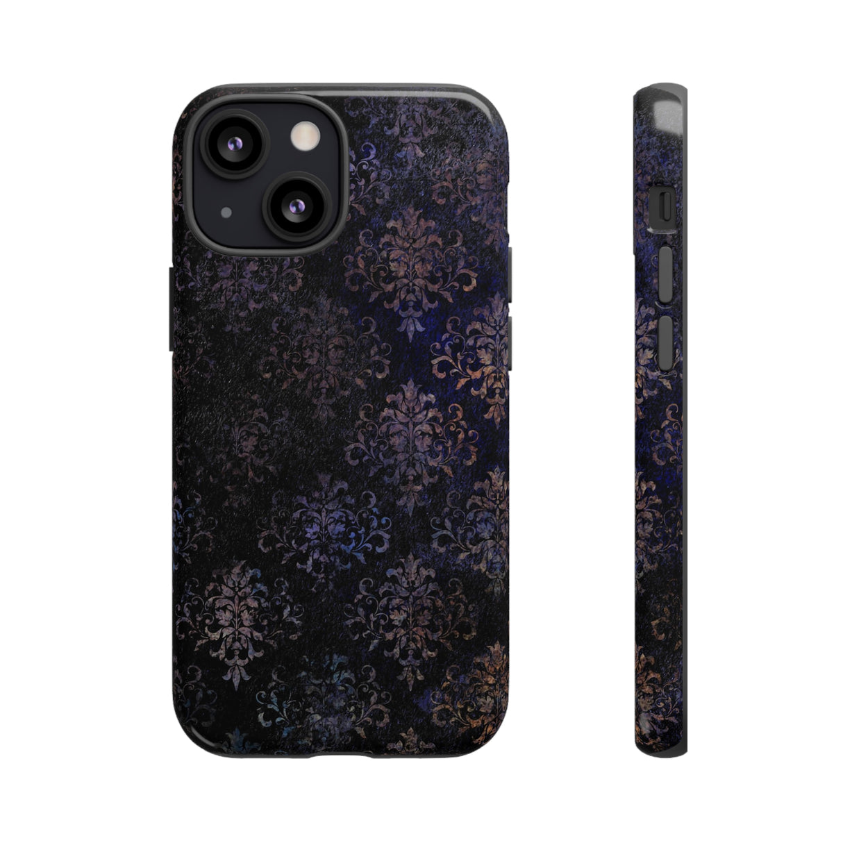 Grunlight Gothic Flower iPhone Case (Protective) iPhone 13 Mini Glossy Phone Case