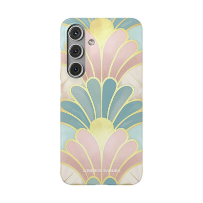 Pastel Deco Elegance - Slim Samsung S24 Phone Case