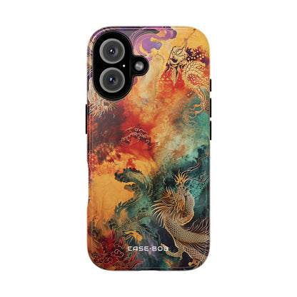 Dragon Ember iPhone 16 Case - Tough