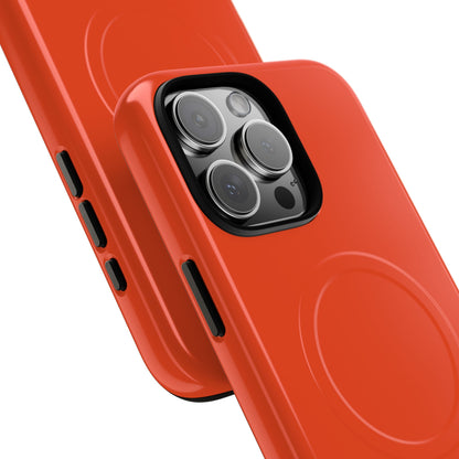 Orange Red iPhone 16 | Tough+ Phone Case