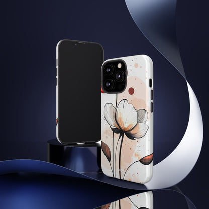 Vibrant Floral Elegance - iPhone Case