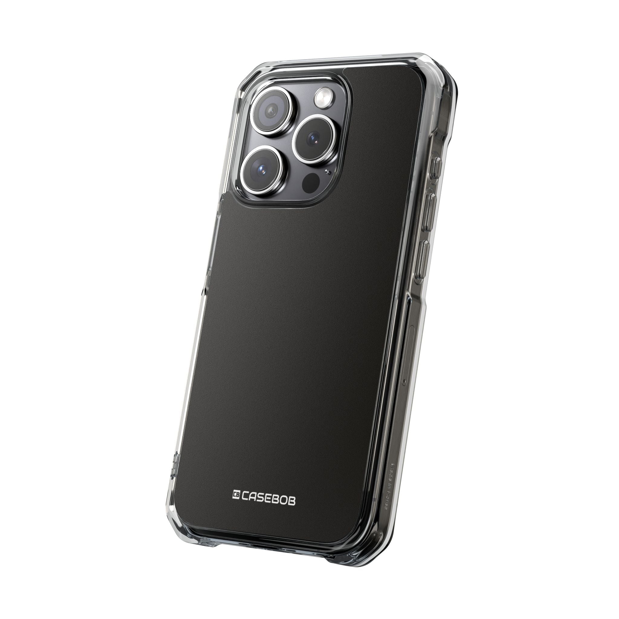 Smoky Black - Clear Impact Case for iPhone