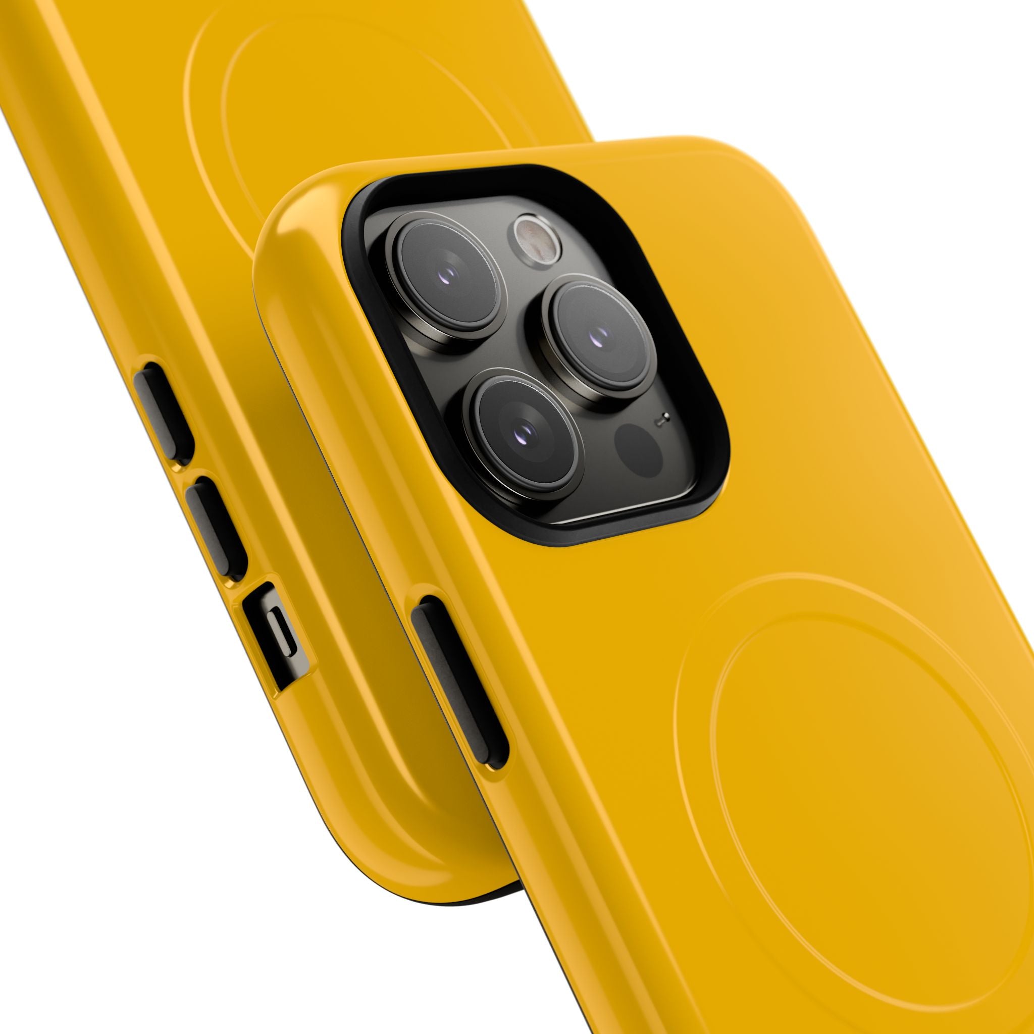 Amber Yellow - Tough + MagSafe® iPhone 14 Phone Case