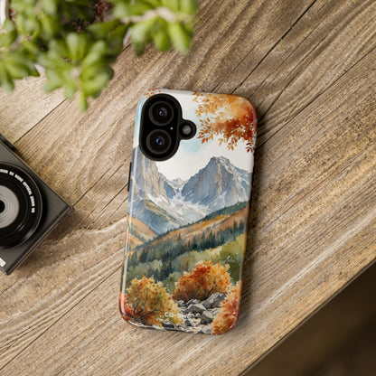Autumn Leaves Dance - iPhone Case