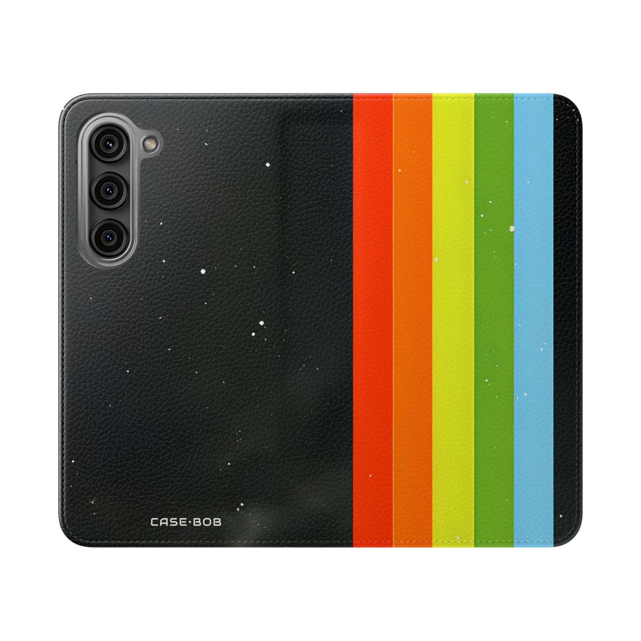 Spectrum Stripes - Samsung S23 -lompakkokotelo