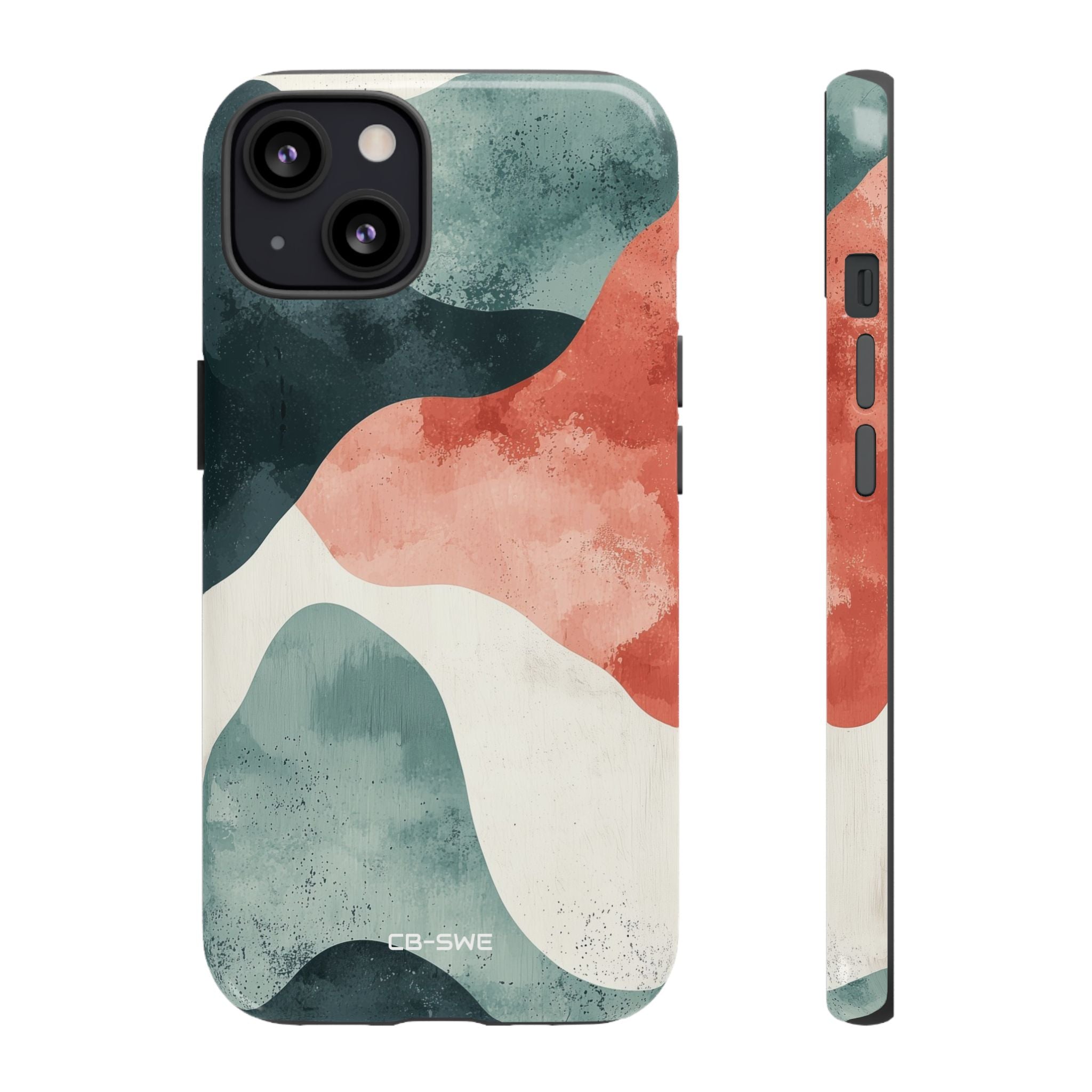 Fluid Shapes Emerge - iPhone Case