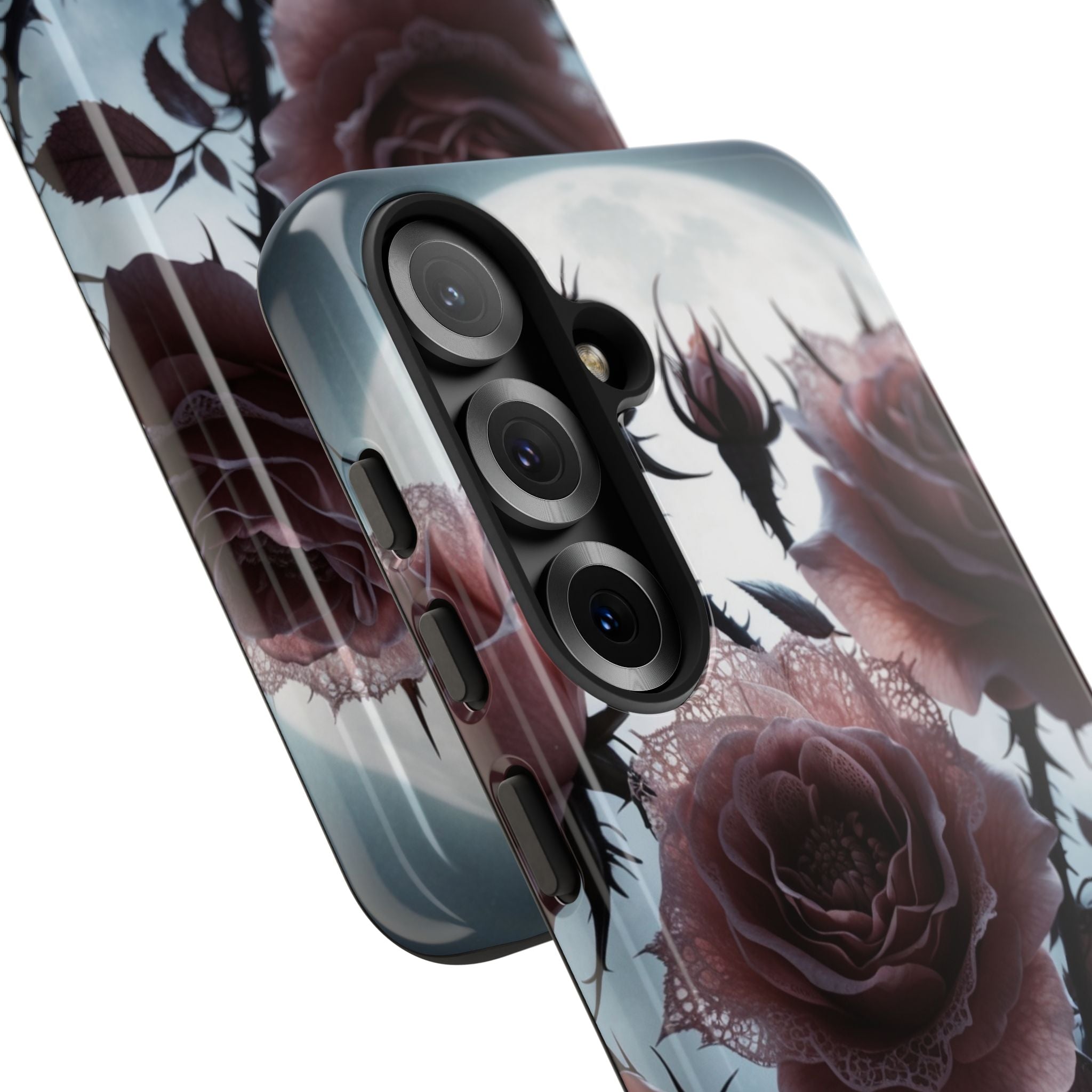 Luminous Rose Thorns Samsung S25 Case - Tough