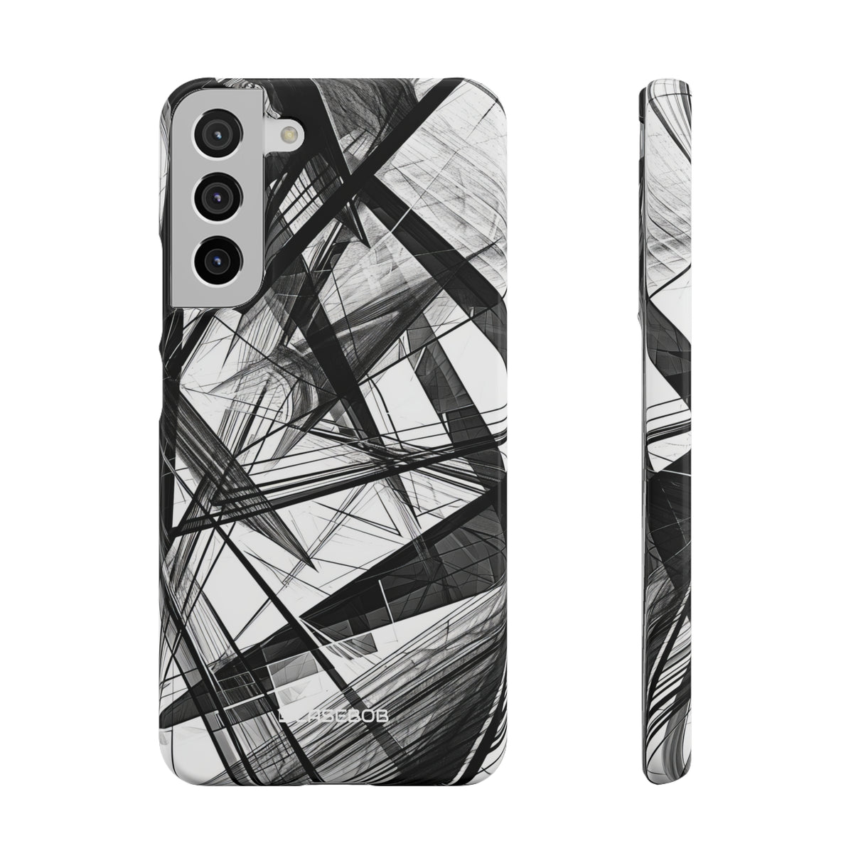 Monochrome Chaos | Slim Phone Case for Samsung