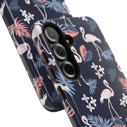 Flamingos Dance Playfully - Samsung Case