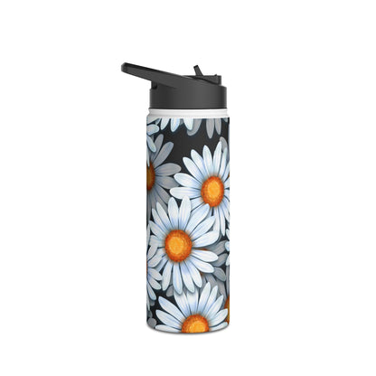 Daisy Glow - Stainless Steel Water Bottle