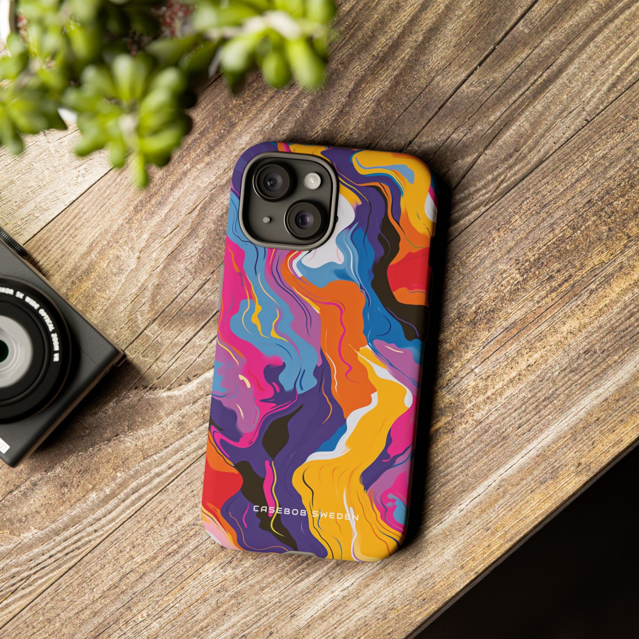 Vortex Colorwave iPhone 15 - Tough Phone Case