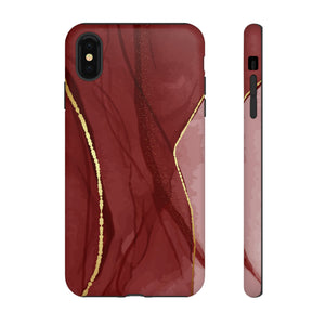 Dark Red - Protective Phone Case