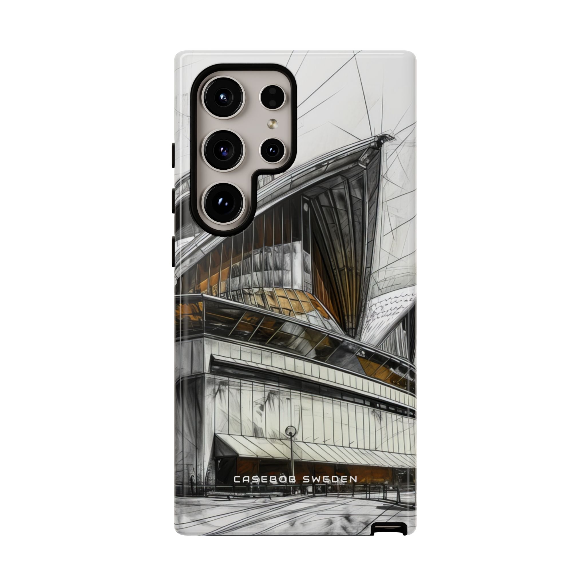 Architectural Curves in Line Formation Samsung S24 - Tough Phone Case