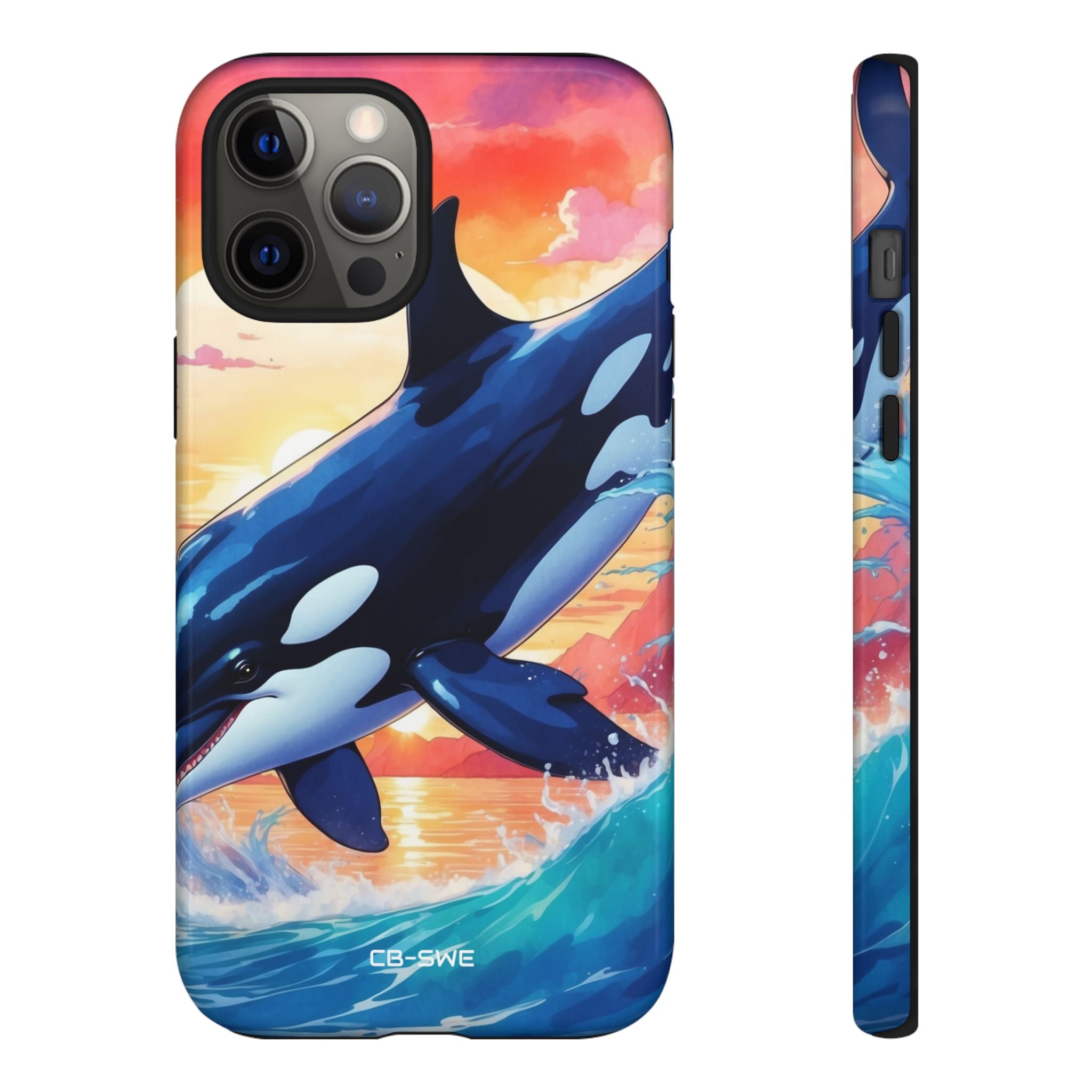 Orca Leaps Joyfully - iPhone Case