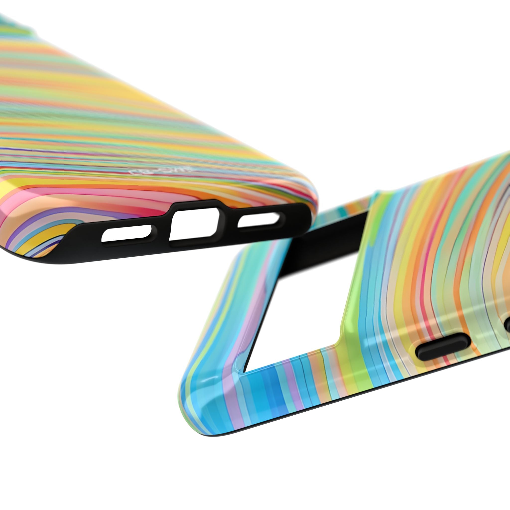 Vibrant Rhythmic Waves - Google Pixel Case