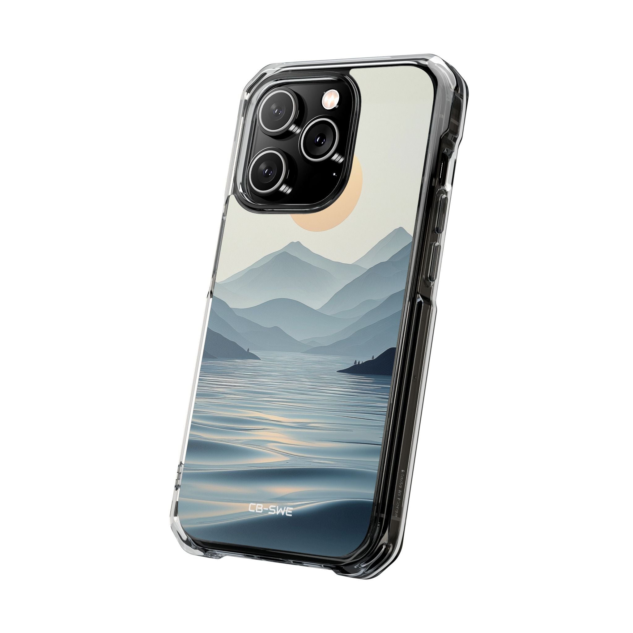 Gentle Waves Reflect iPhone Case - Impact