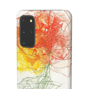 Fiery Blossom | Slim Phone Case for Samsung