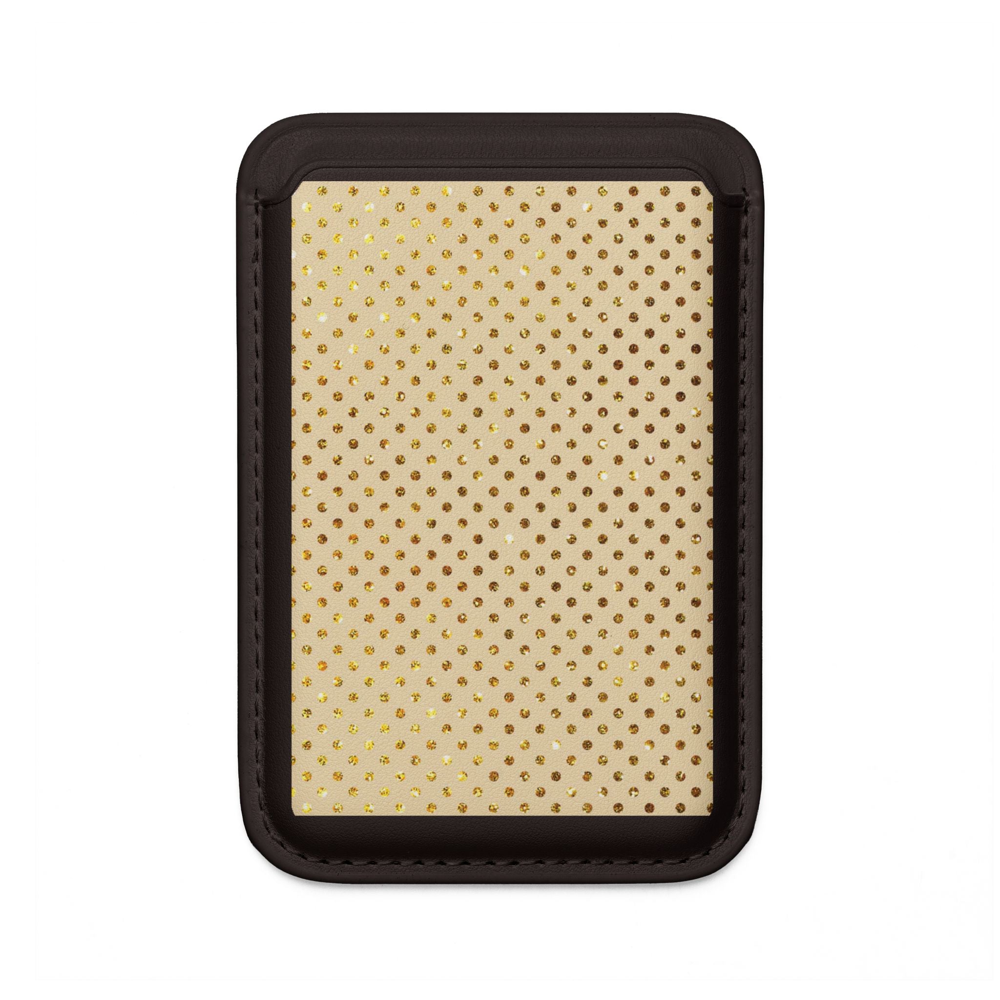 Golden Sparkle Portemonnee – MagSafe Klaar