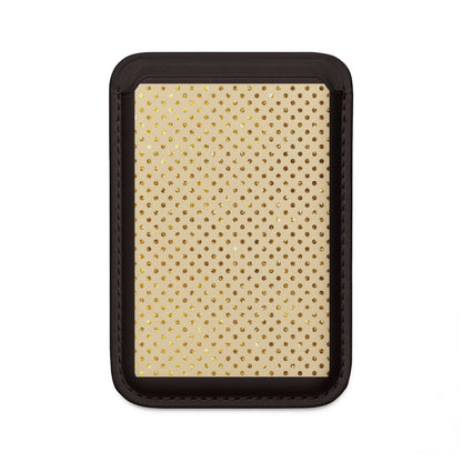 Golden Sparkle Portemonnee – MagSafe Klaar