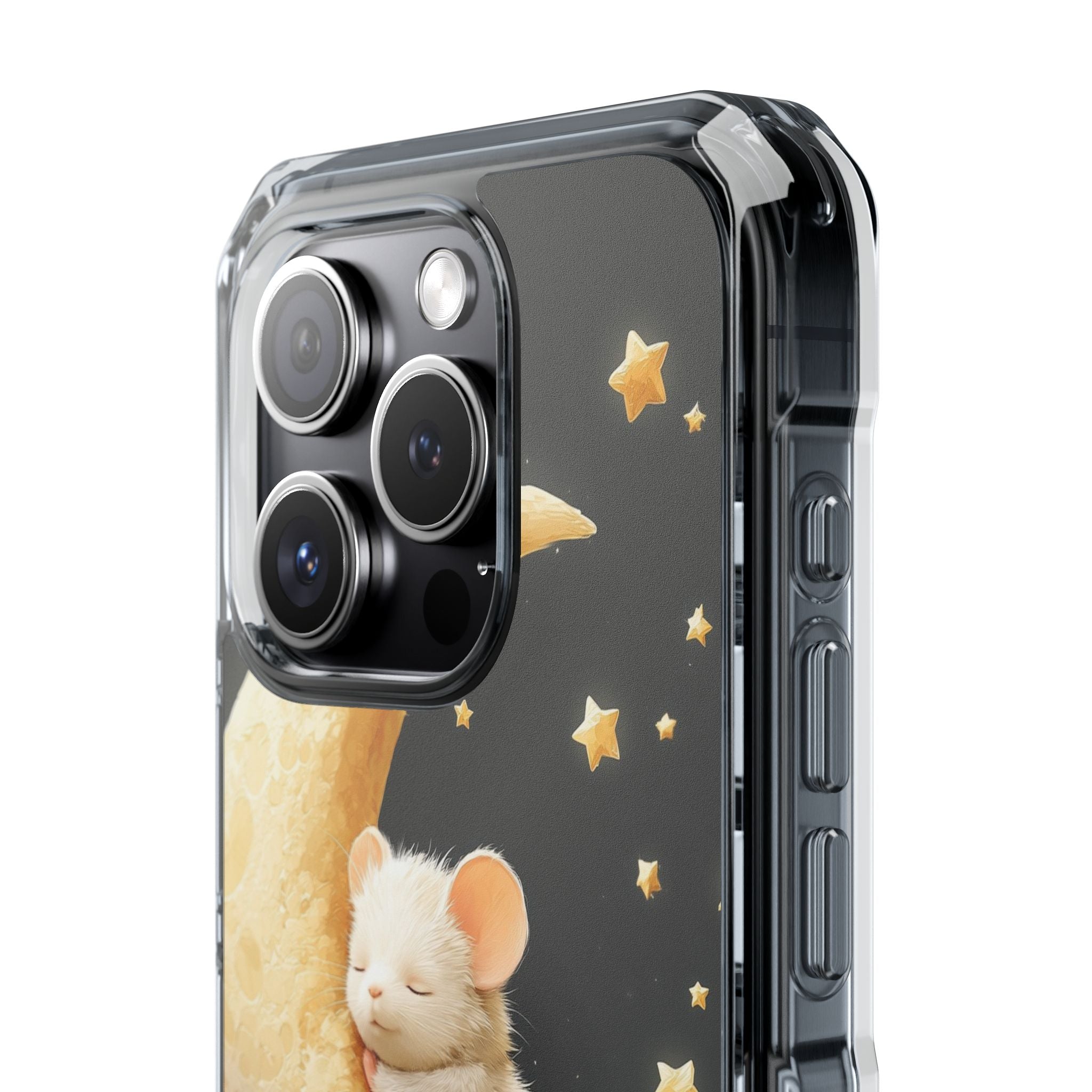 Moon Cradles Mouse iPhone Case - Impact