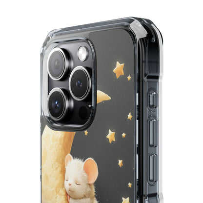 Moon Cradles Mouse iPhone Case - Impact