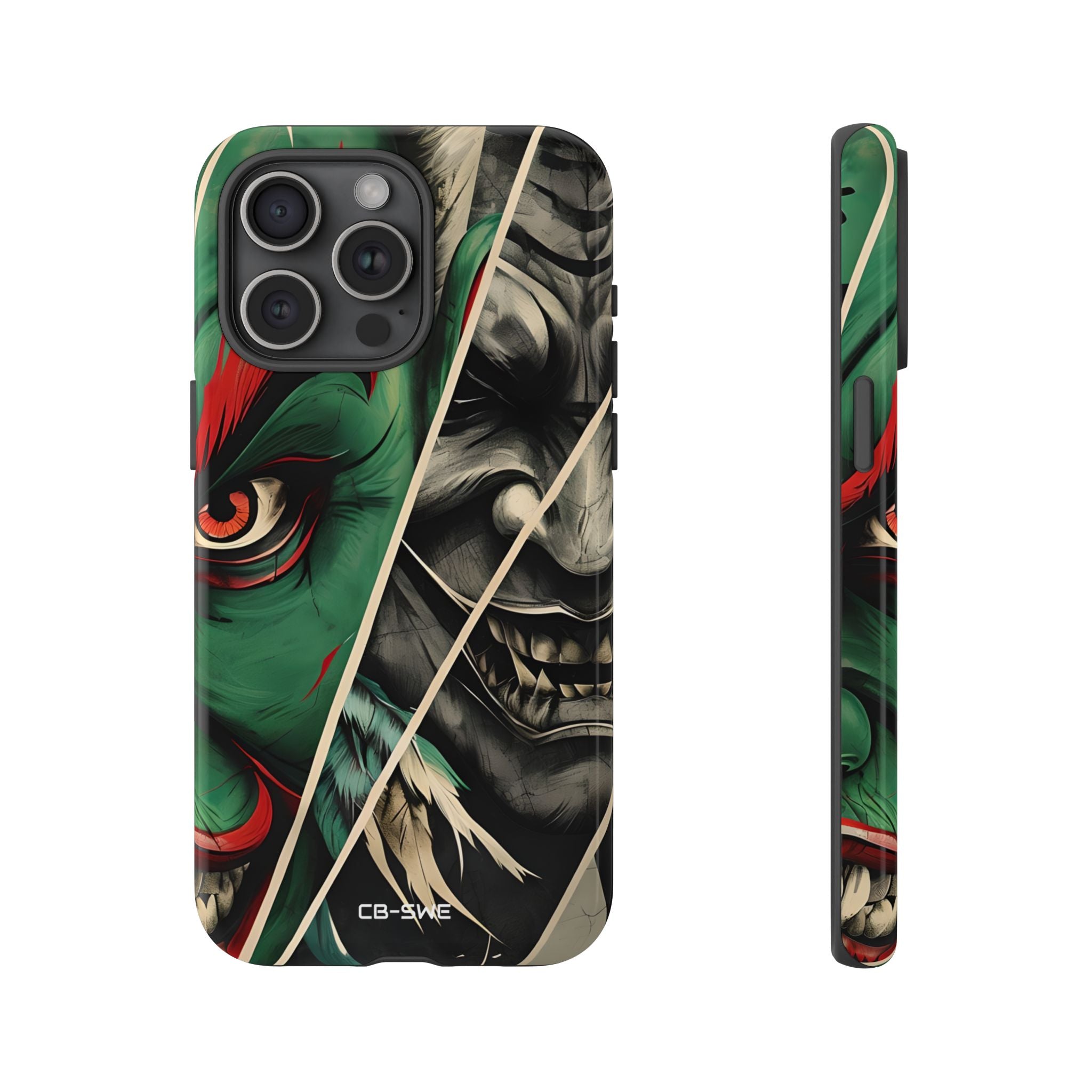 Demonic Panels Clash - iPhone Case