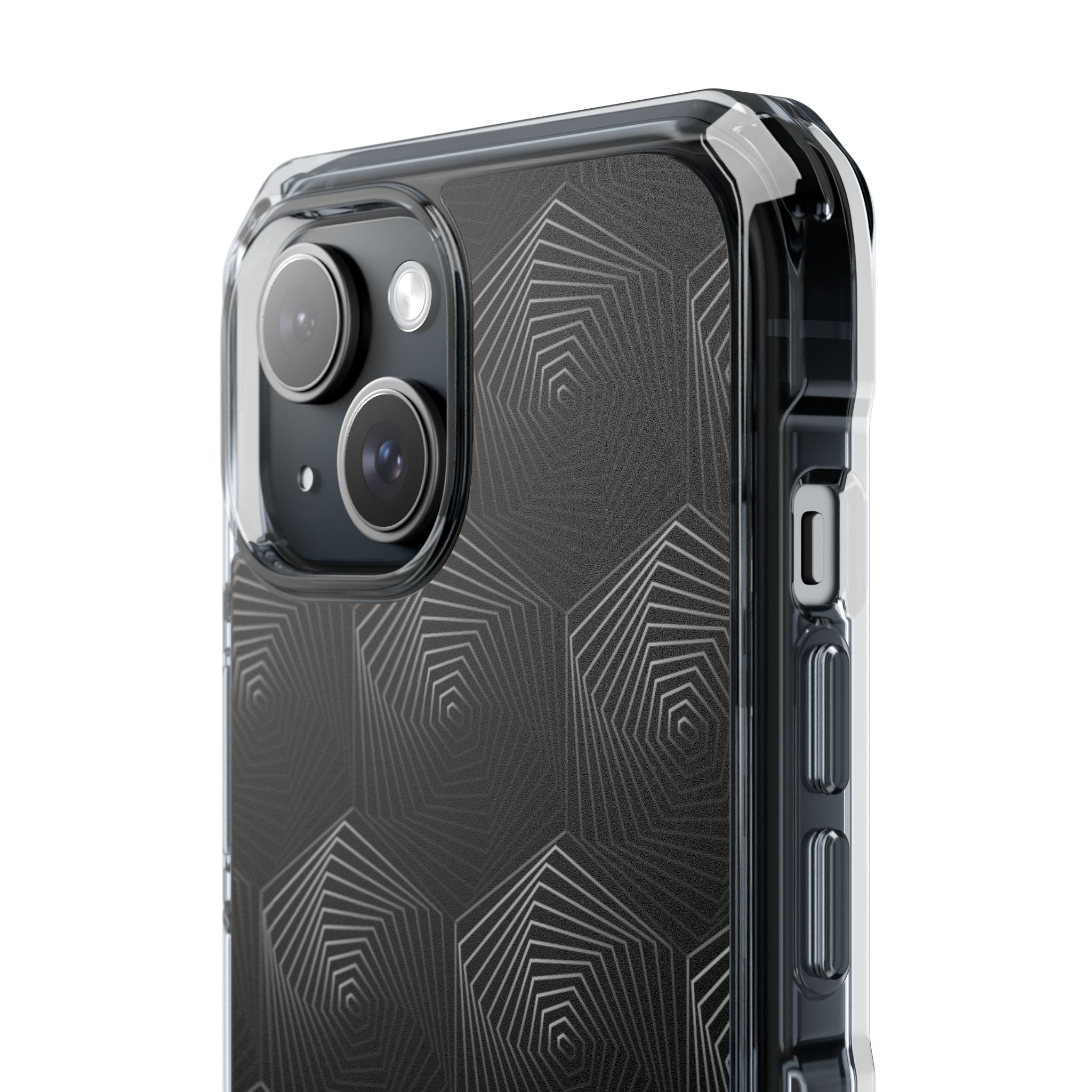 Geometric Spiral Illusion iPhone Case - Impact