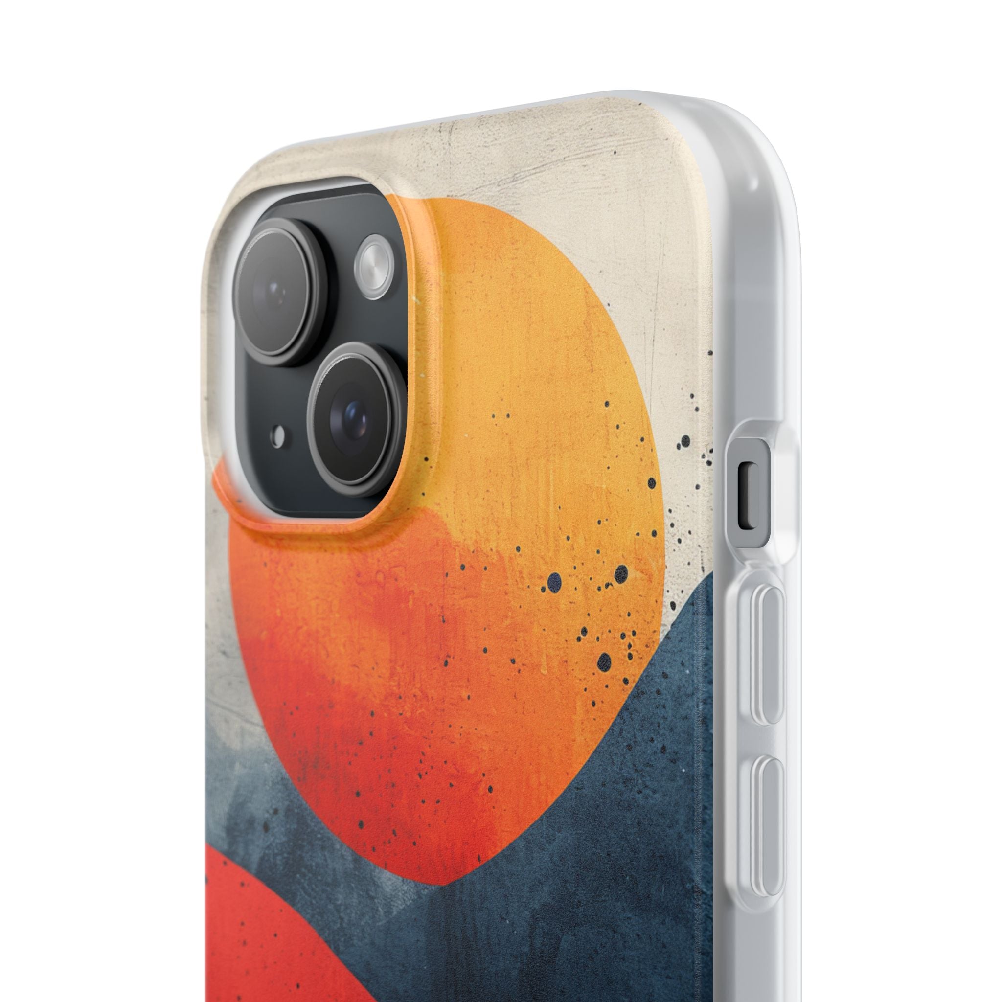 Sunburst Waves - Flexi iPhone 15 Phone Case