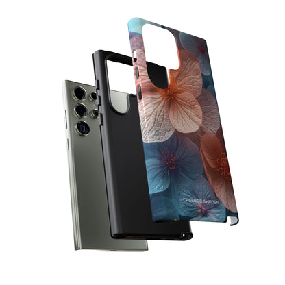 Peach Blossom Serenity - Tough Samsung S23 Phone Case