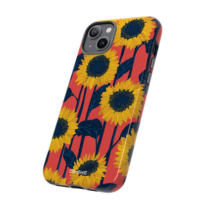 Vibrant Sunflower Rhythm - iPhone Case