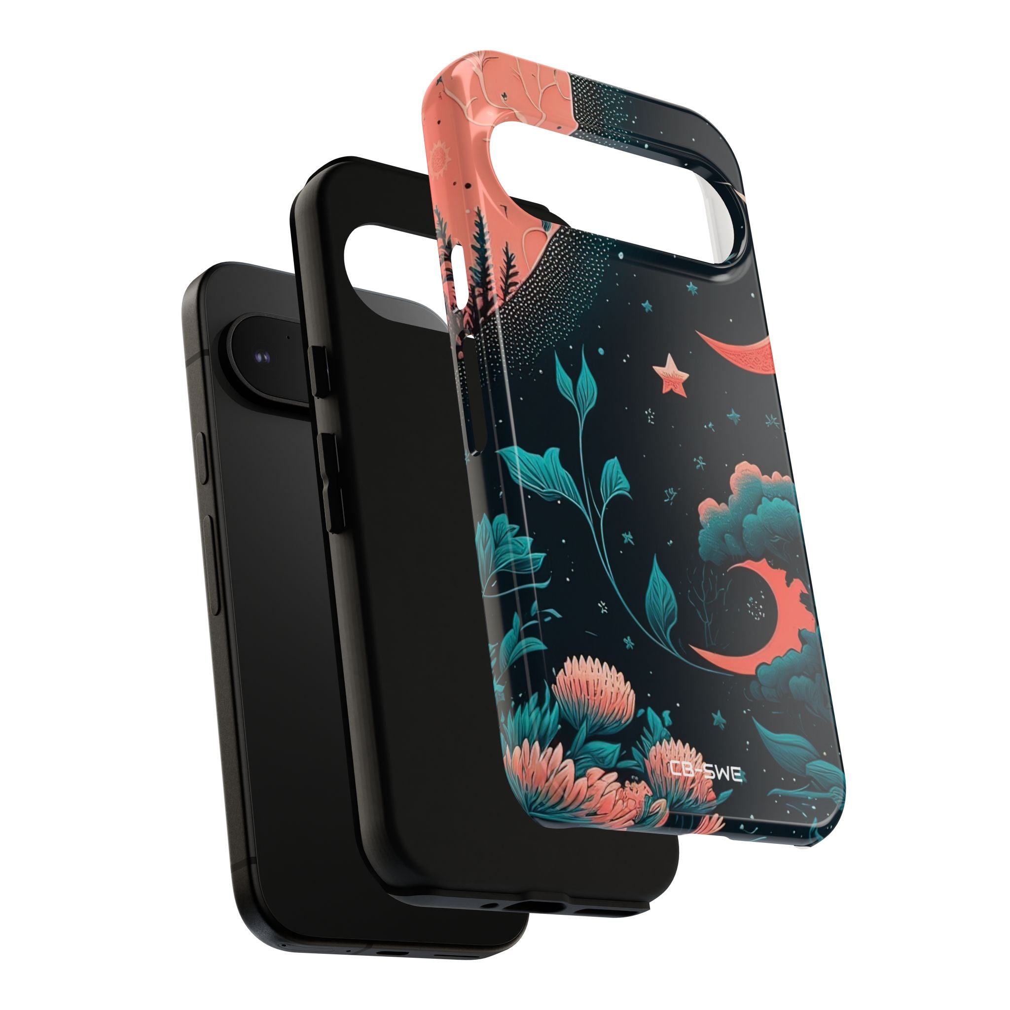 Cosmic Floral Dreams - Google Pixel Case