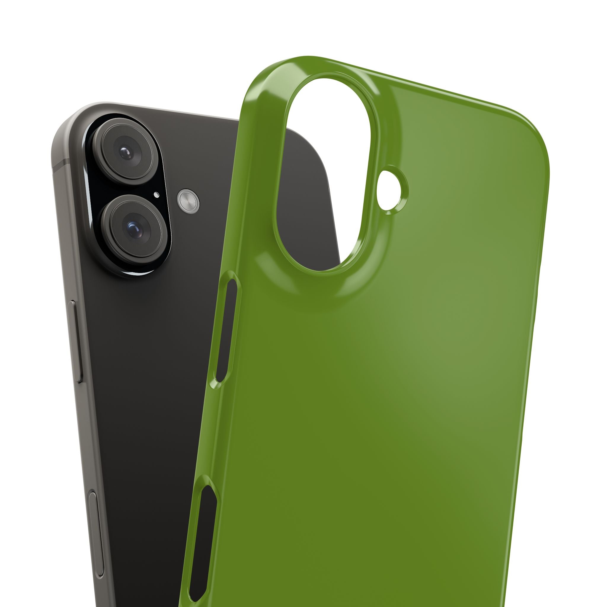 Olive Green - Slim iPhone 16 Phone Case