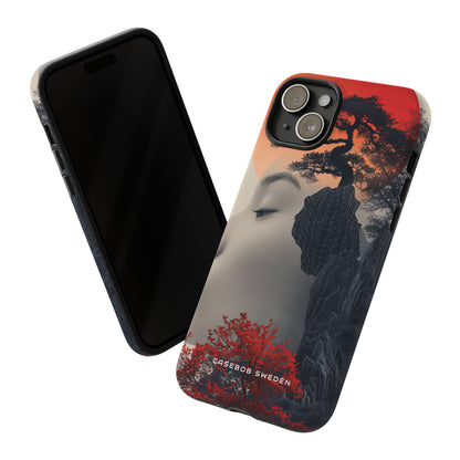 Surreal Zen Harmony iPhone 15 - Tough Phone Case